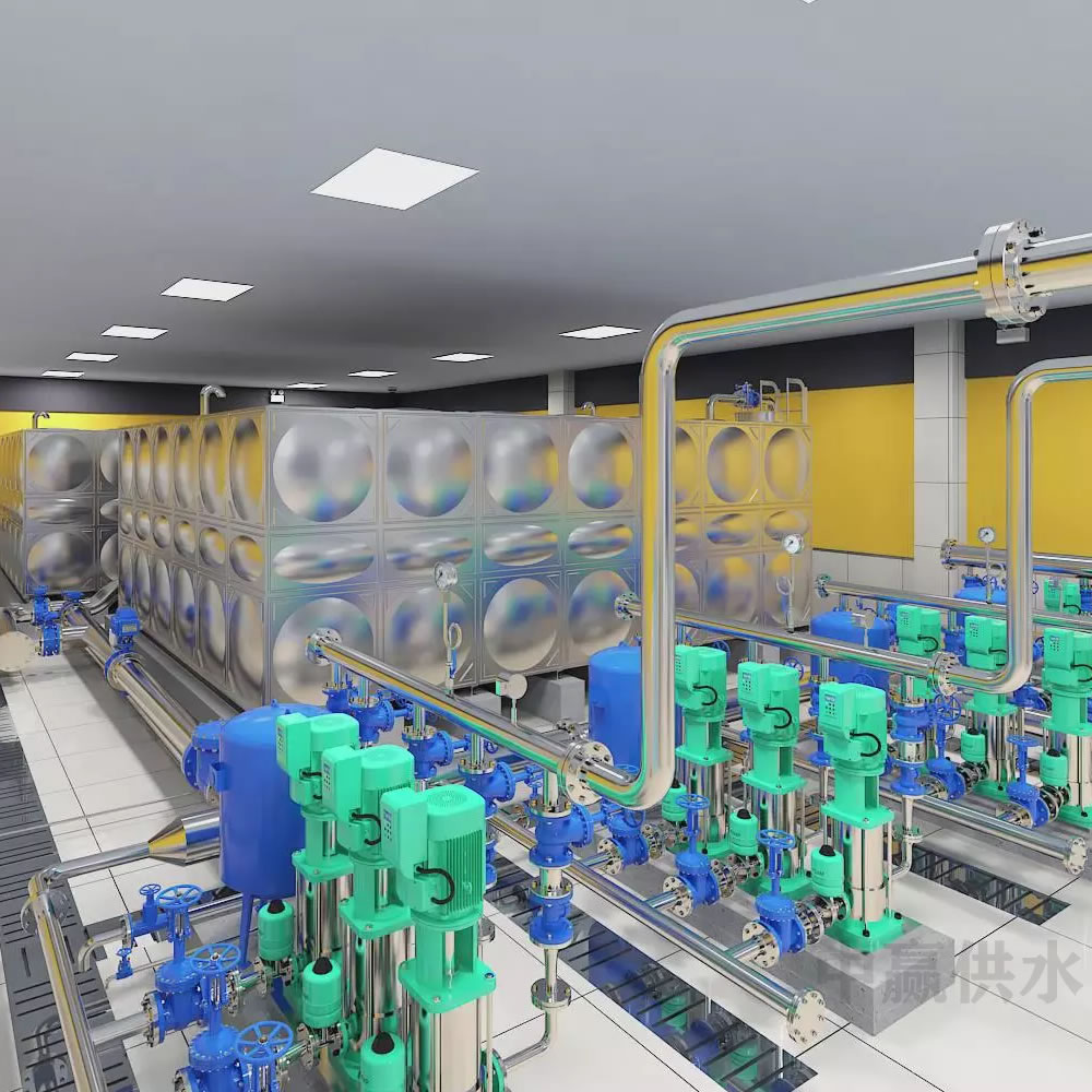 高層小區二次供水設備的工作原理和工作流程是什么?